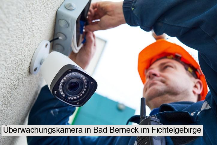 Überwachungskamera in Bad Berneck im Fichtelgebirge